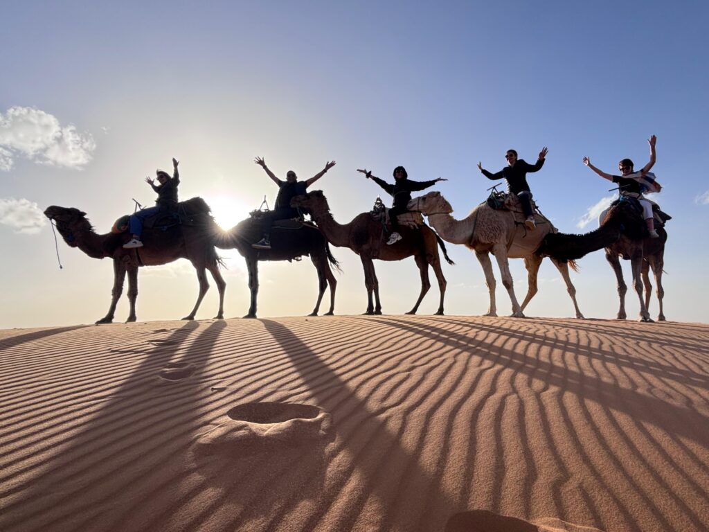 Circuitos privados desde Marrakech al Sáhara en camello